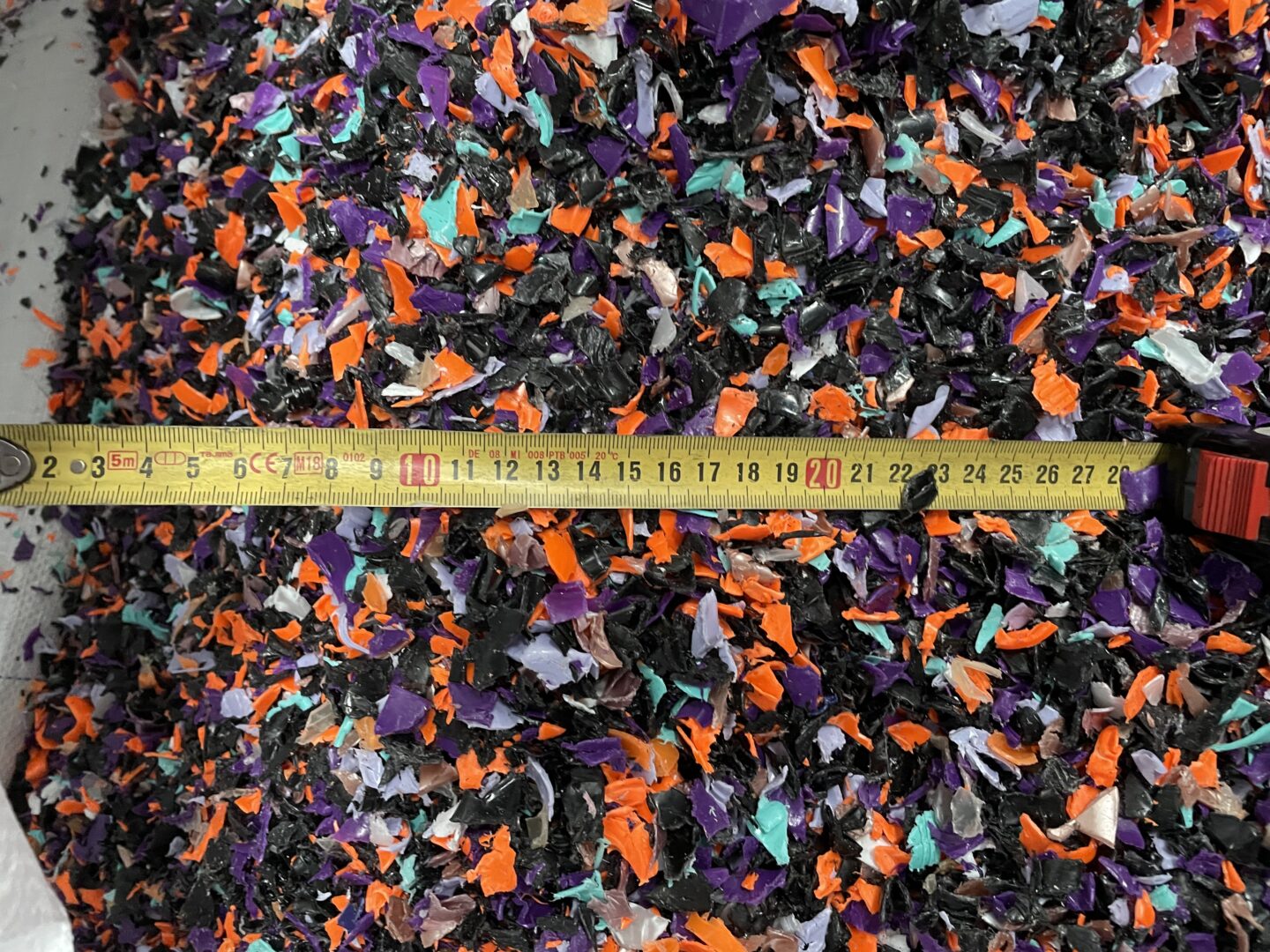 Risultato materiale macinato